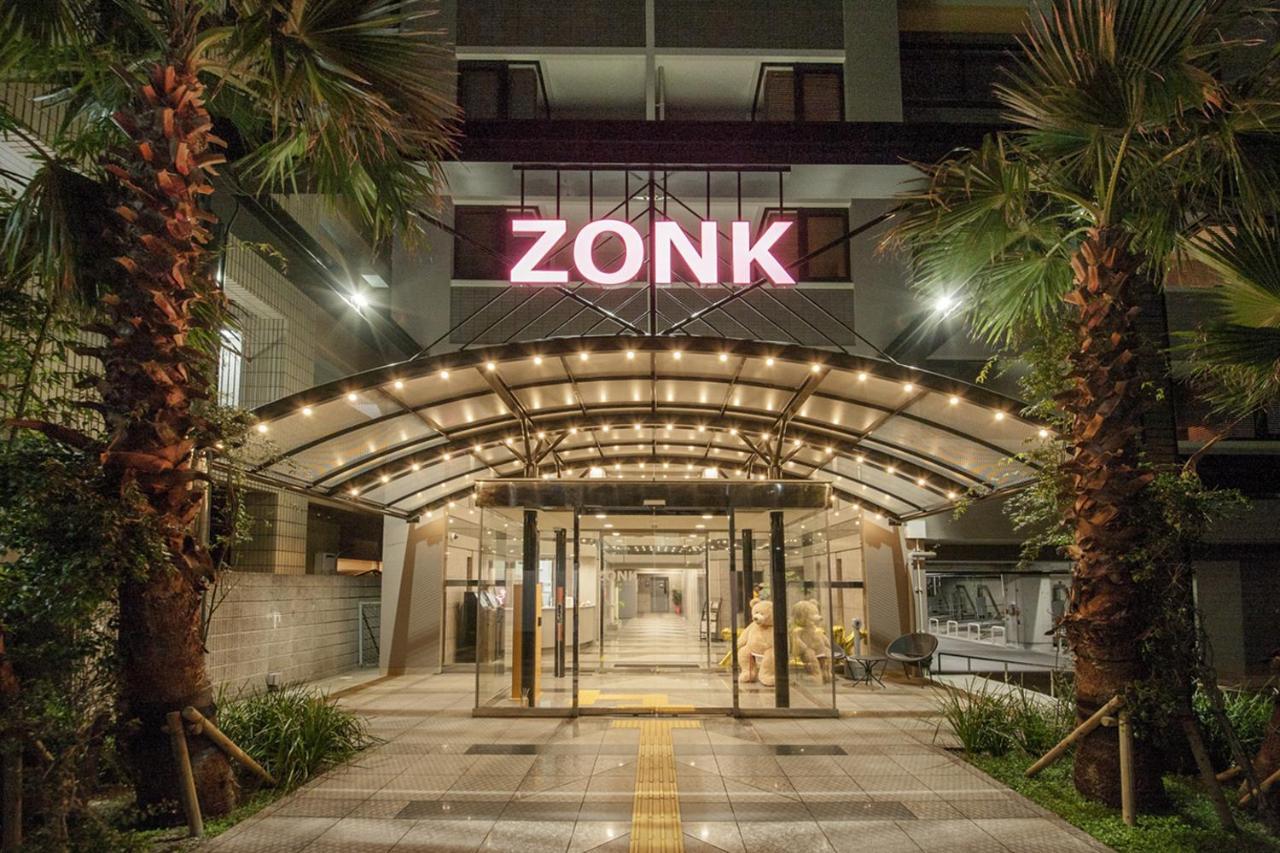 Zonk Hotel Nakasu Fukuoka  Exteriör bild