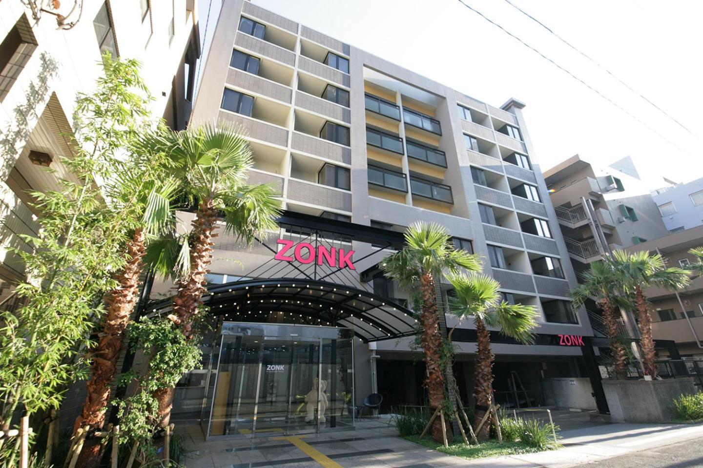 Zonk Hotel Nakasu Fukuoka  Exteriör bild