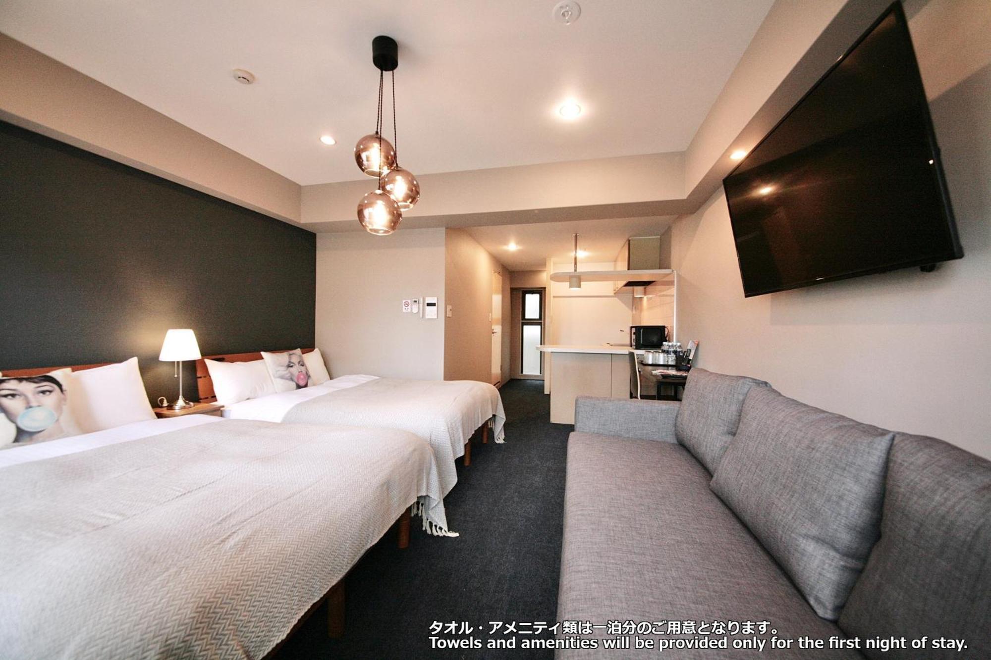 Zonk Hotel Nakasu Fukuoka  Exteriör bild